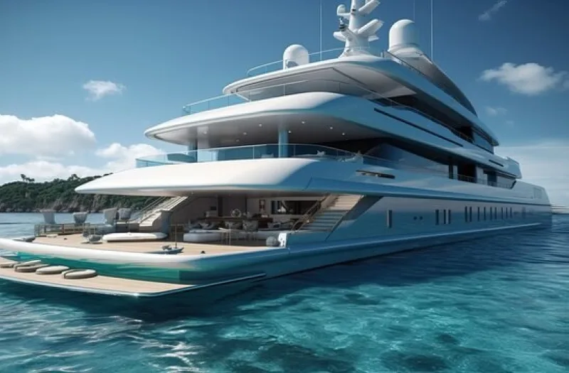 Yacht render